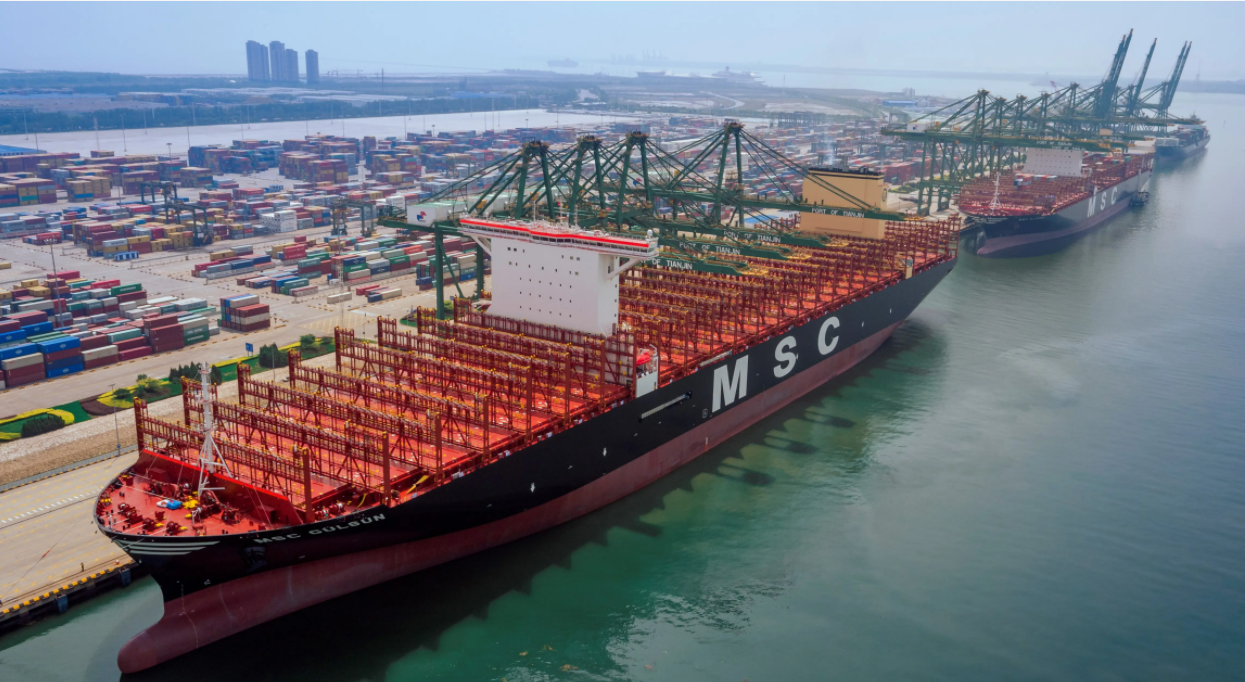 全球第一，，，，，MSC船运公司运力即将突破500万TEU！