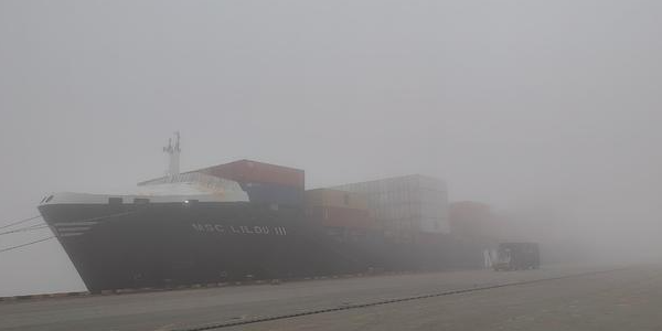 注重！华东、山东、东北片区受大雾海运封航，，，，，，口岸作业受影响