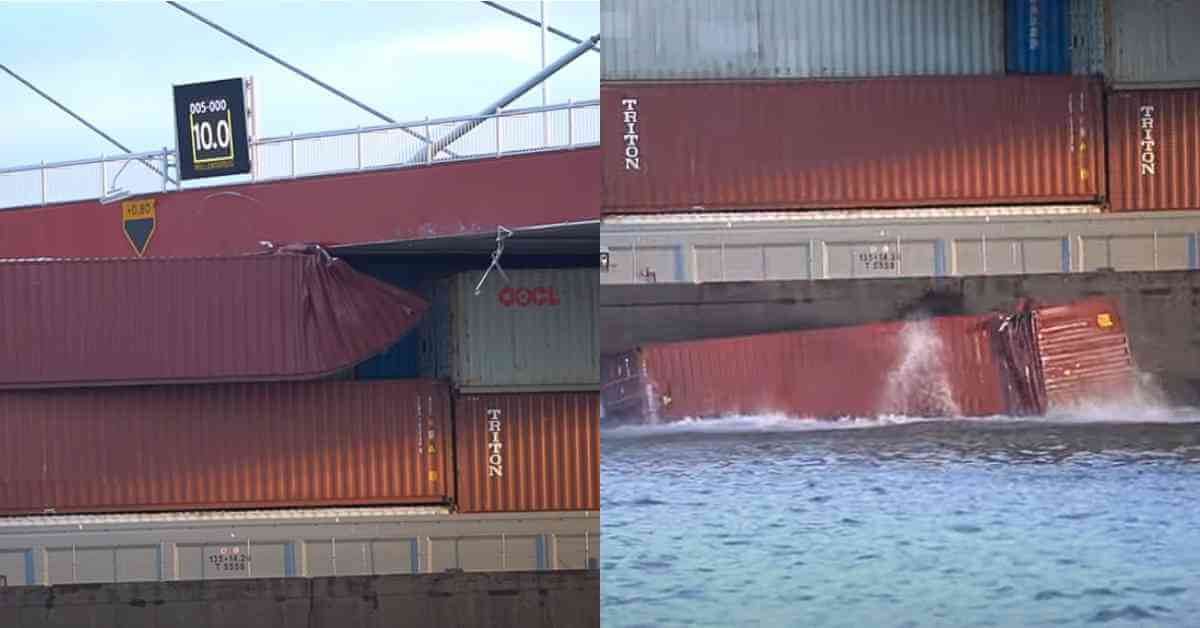 广州南沙沥心沙大桥被船只撞断  --  亚游国际物流
