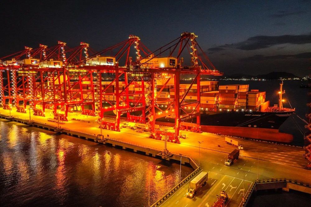 2022年前三季度沿海口岸集装箱海运生长现状
